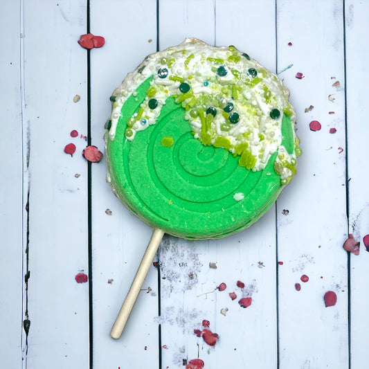 Lollipop Bath Bomb - Green