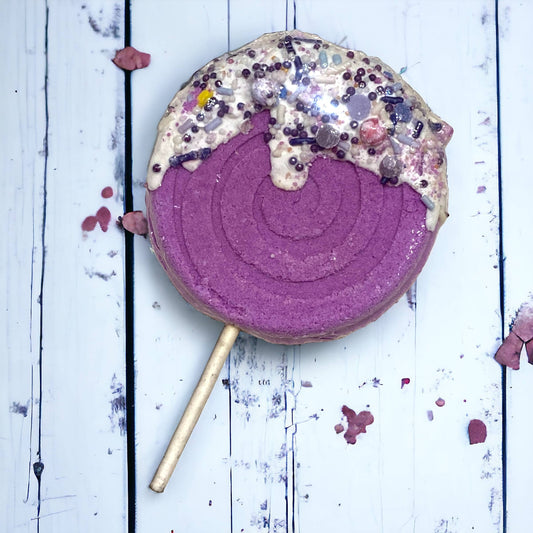 Lollipop Bath Bomb - Purple