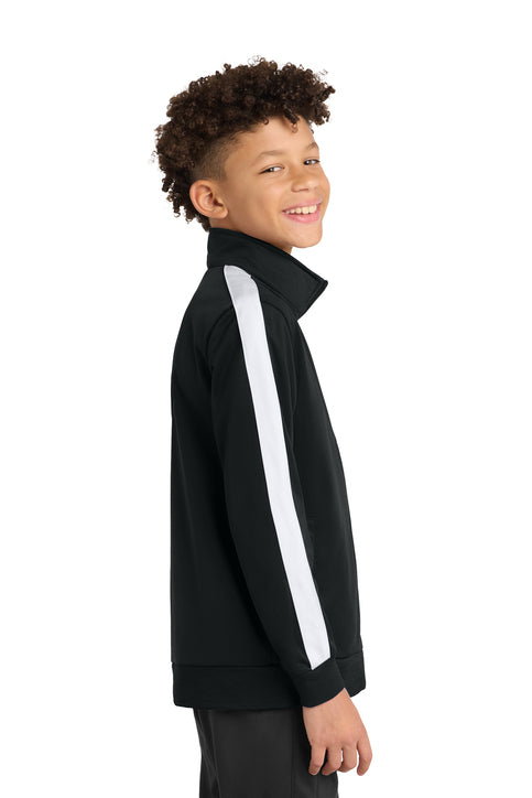 Centennial Basketball Sport-Tek ® Tricot Sleeve Stripe Track Jacket
