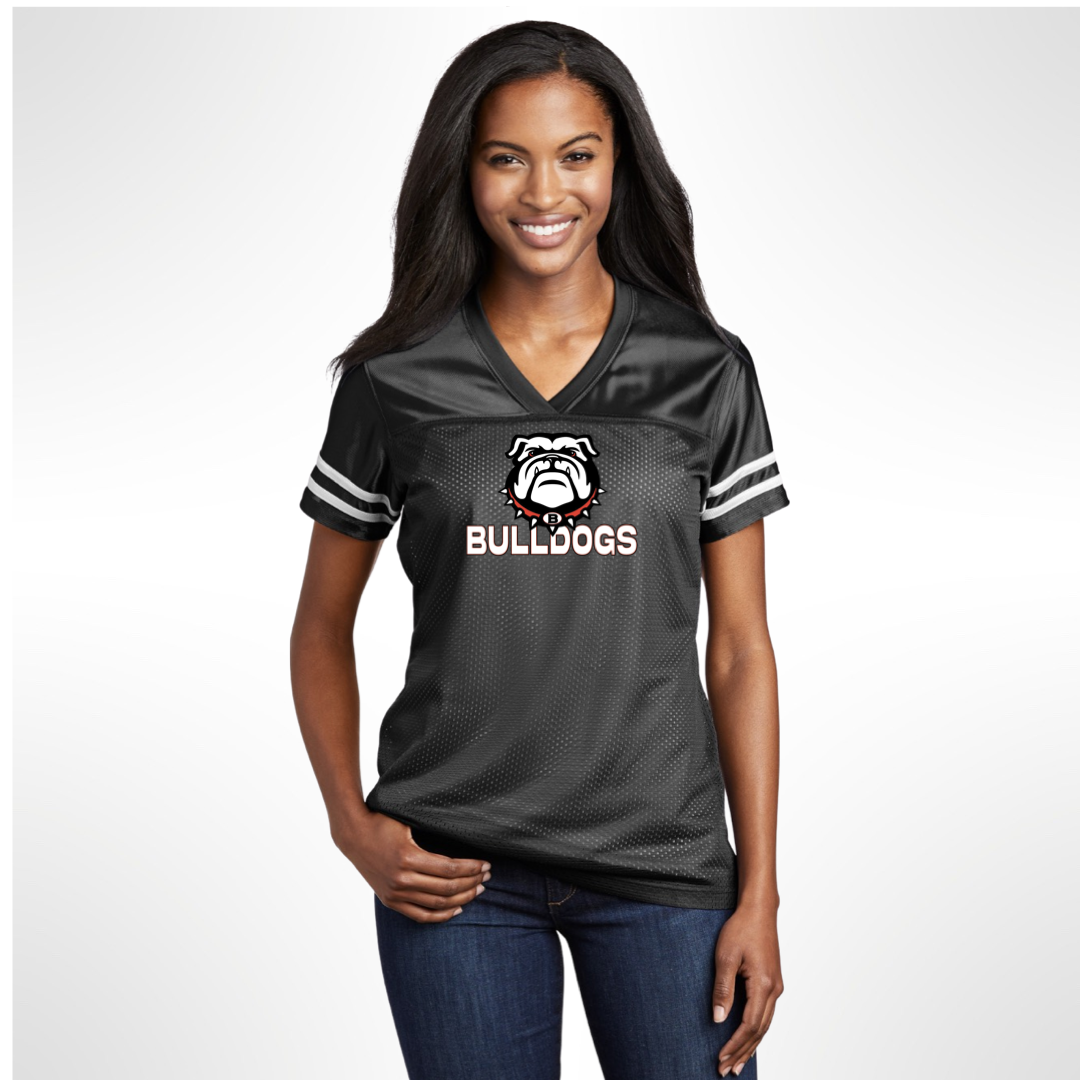 Bulldogs Football Women's Personalized Football Jersey