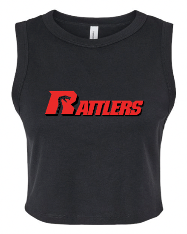 Rattlers Football Micro Rib Tank