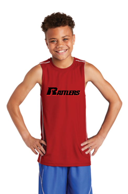Rattlers Football Sleeveless Performance T-Shirt