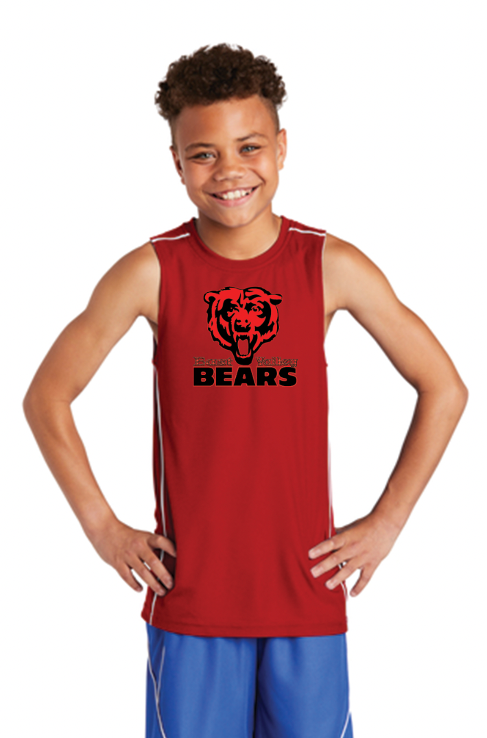 EV Bears Football Sleeveless Performance T-Shirt