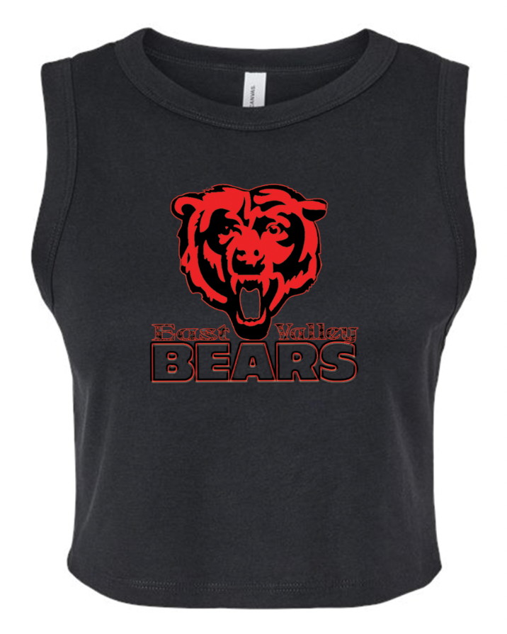 EV Bears Football Micro Rib Tank