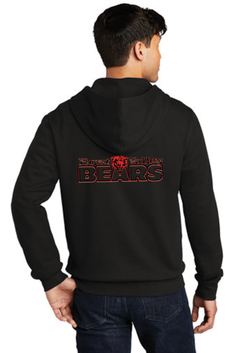 EV Bears Football Zip-Up Hoodie