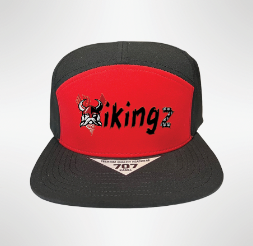 Vikingz Football Hydro Color Block 7 Panel Hat