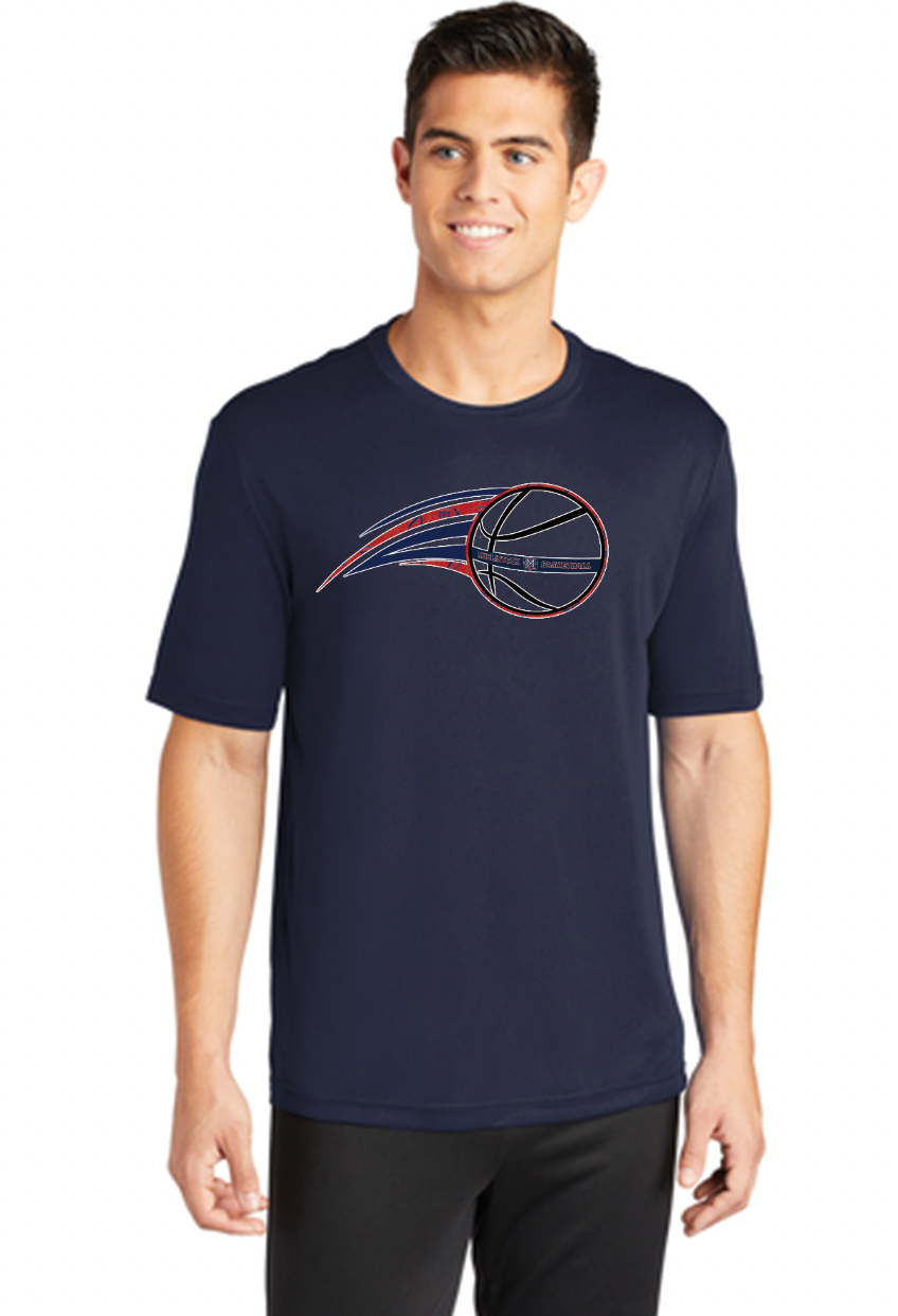 McClintock Chargers Basketball Performance T-Shirt 2