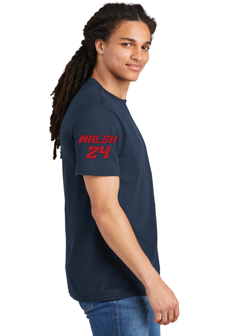 McClintock Chargers Basketball Gameday T-Shirt 2
