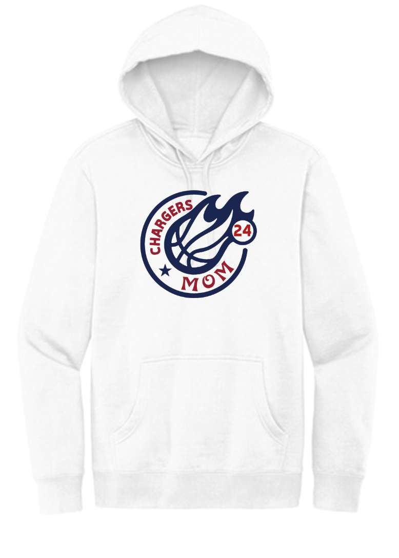 McClintock Chargers Basketball Mom Hoodie 1