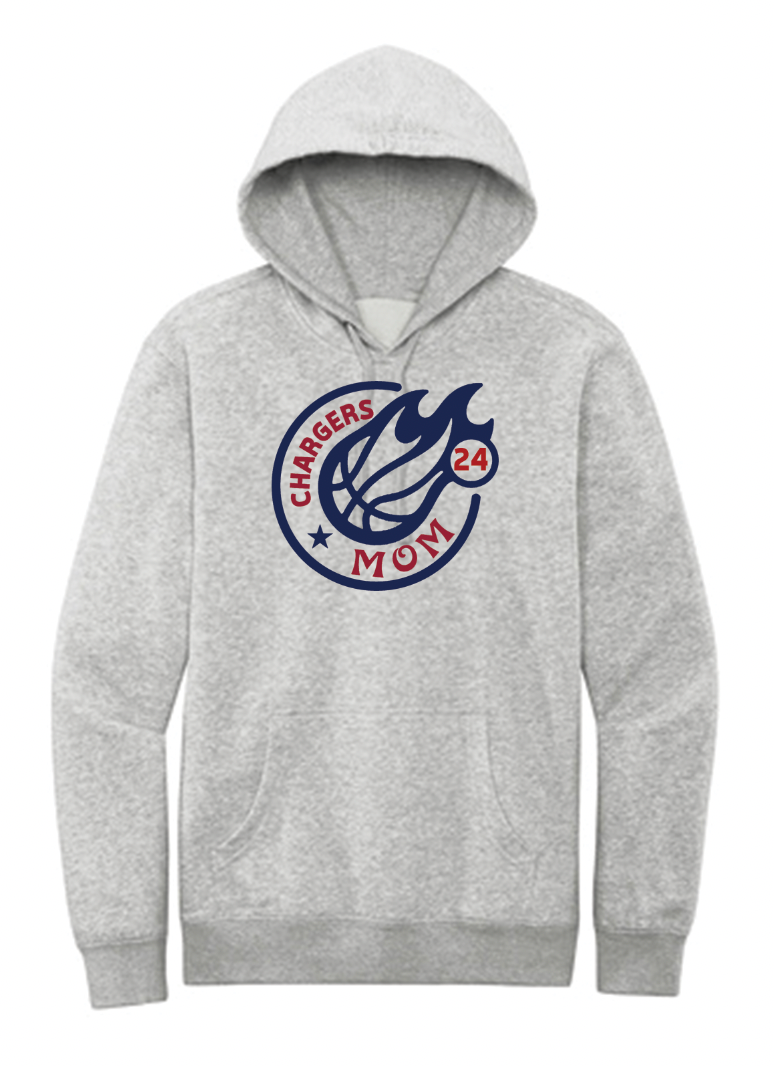 McClintock Chargers Basketball Mom Hoodie 1