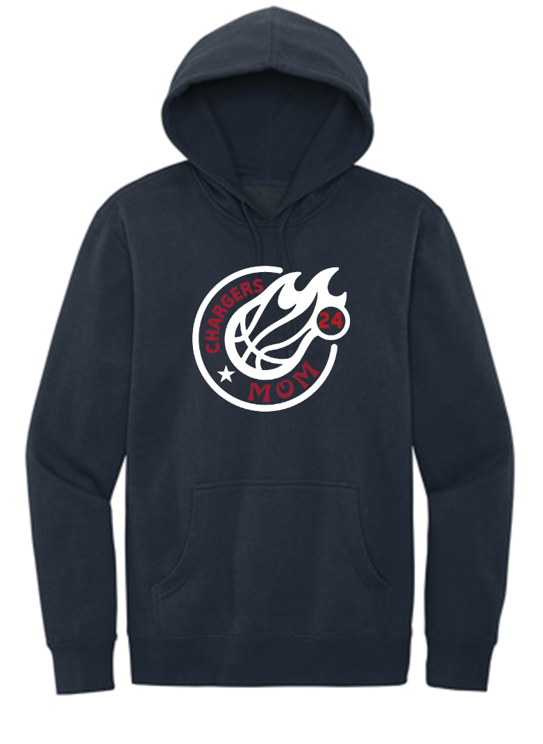 McClintock Chargers Basketball Mom Hoodie 1