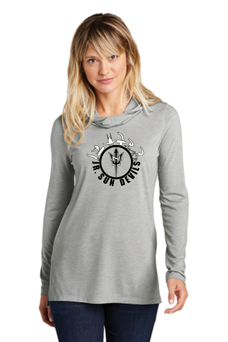 Aspire JSD Team Women's Sport-Tek Tri-Blend Wicking Long Sleeve Hoodie