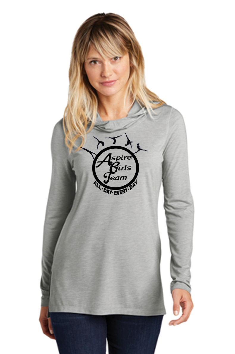 Aspire Girls Team Women's Sport-Tek Tri-Blend Wicking Long Sleeve Hoodie