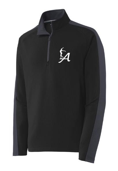 Aspire Girls Team Unisex Sport-Tek® Sport-Wick® Textured Colorblock 1/4-Zip Pullover