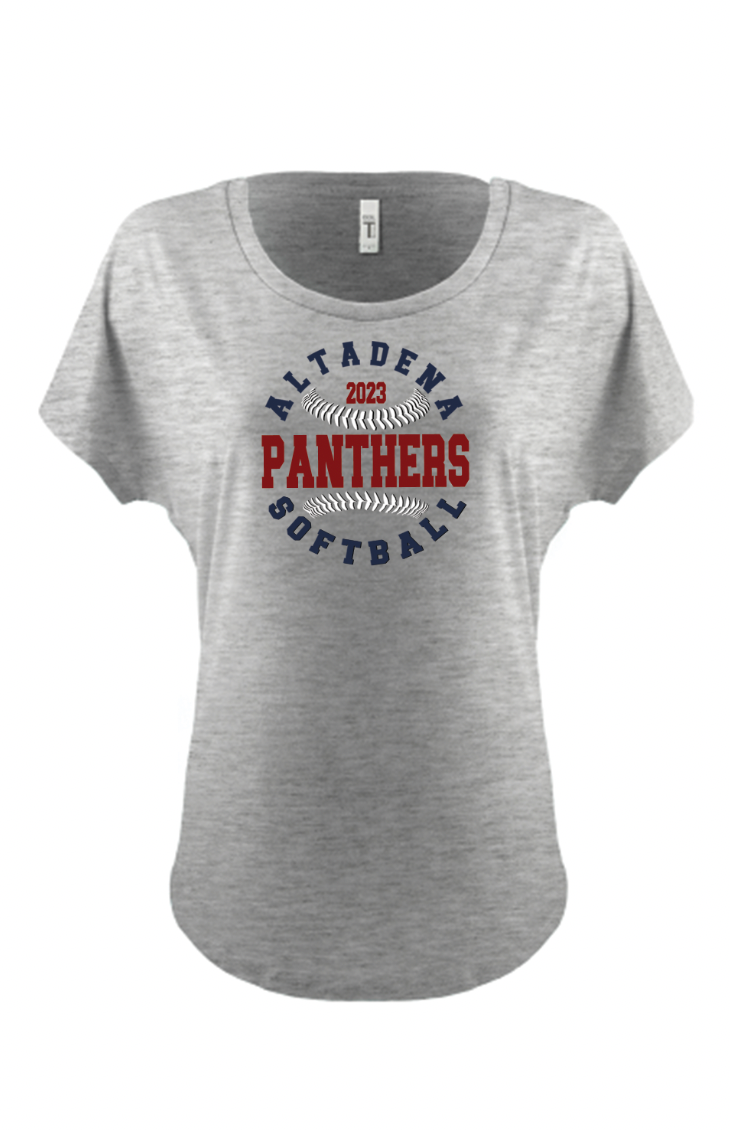 Altadena Softball Women's Dolman T-Shirt 1