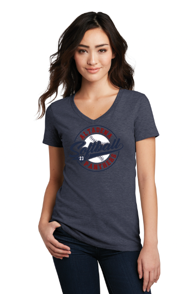 Altadena Softball Women's V-Neck T-Shirt 2