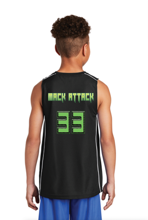 Chandler Bears Football Sport-Tek® Youth PosiCharge® Mesh Reversible Sleeveless Tee