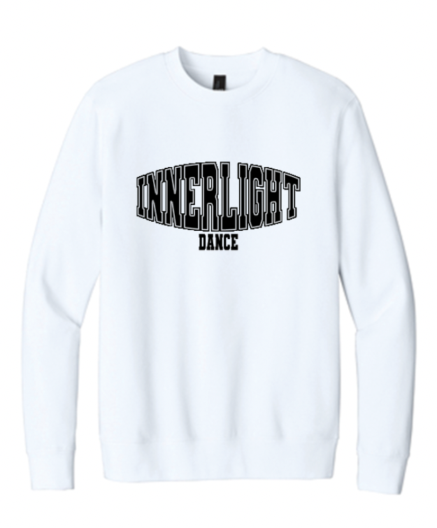 Innerlight Dance Varsity Adult Crewneck Sweatshirt