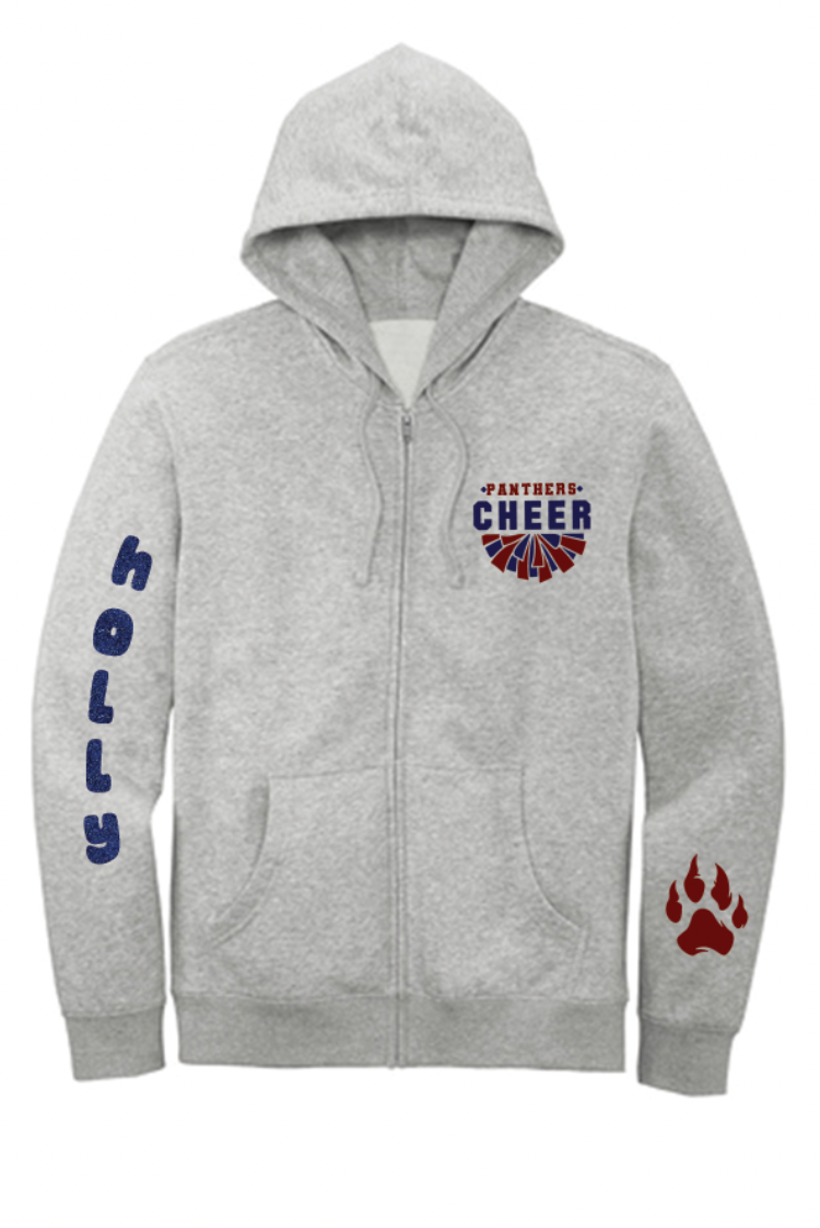NEW Altadena Panthers Cheerleading Personalized Zip-Up Hoodie