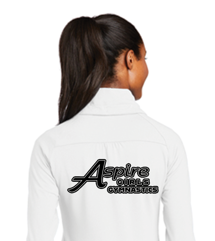 Aspire Girls Team Sport-Tek® Women's Sport-Wick® Stretch Full-Zip Jacket