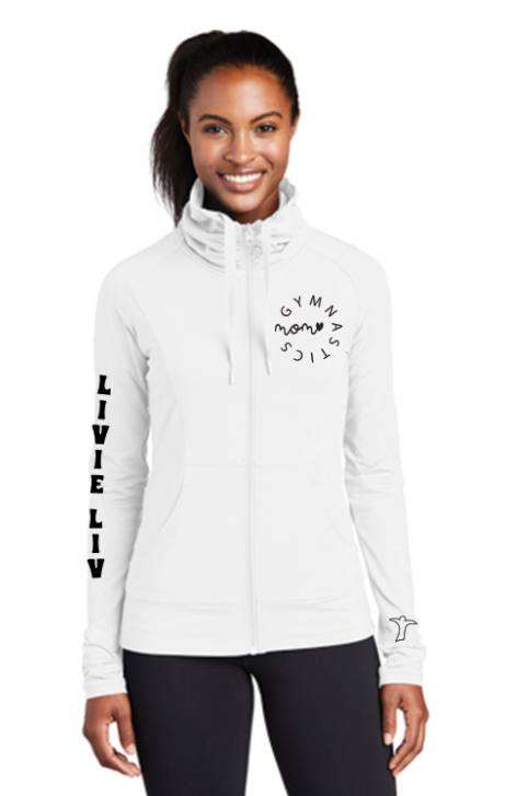 Aspire Girls Team Sport-Tek® Women's Sport-Wick® Stretch Full-Zip Jacket