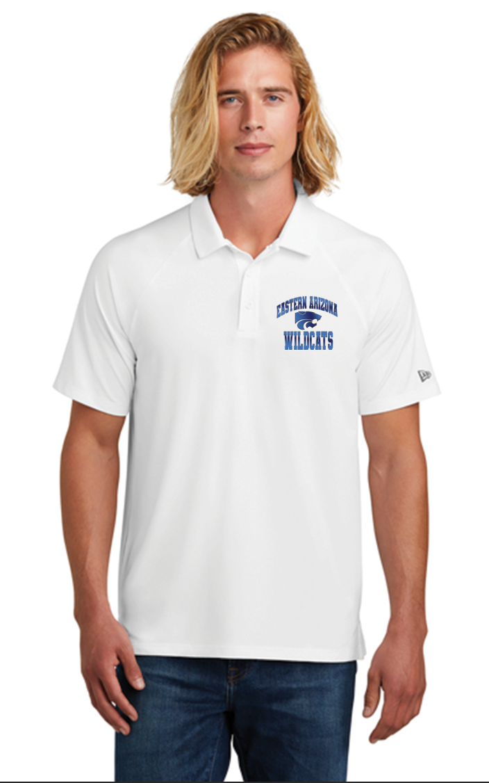 Eastern AZ Wildcats Football New Era Performance Polo