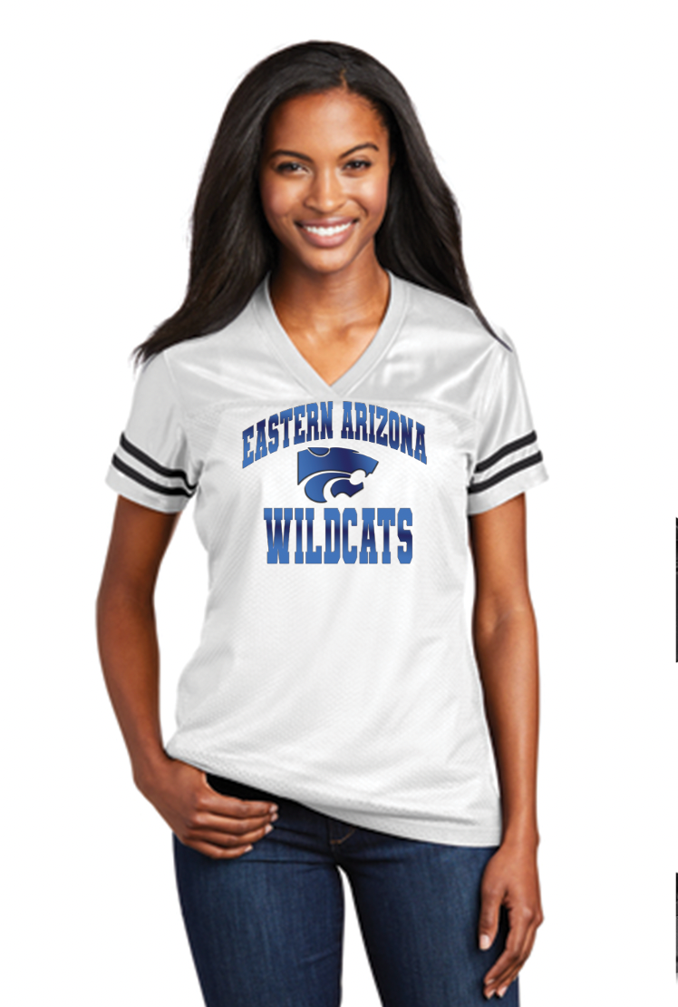 Eastern AZ Wildcats Football Women's Personalized Football Jersey
