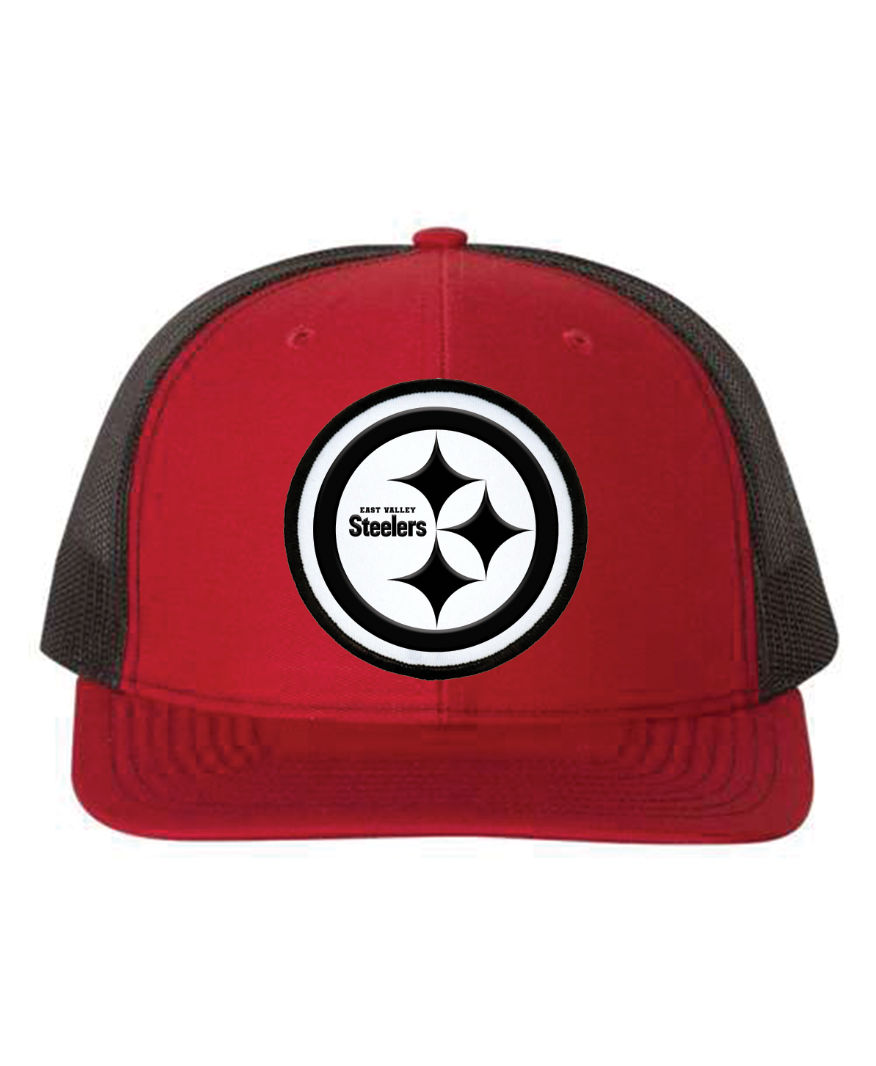 Steelers Patch Football Trucker Hat