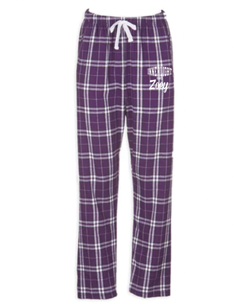 Innerlight Dance Personalized Flannel Pajama Pants