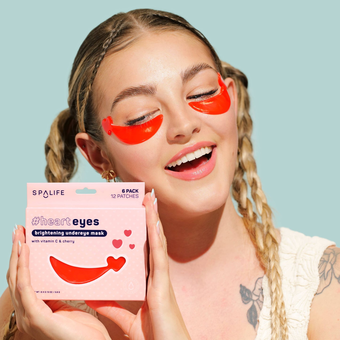 Valentines' Day #hearteyes Brightening Undereye Masks- 16 patches