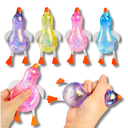 Easter Glitter Sugar Squishy Fidget Kids Toy- Assorted