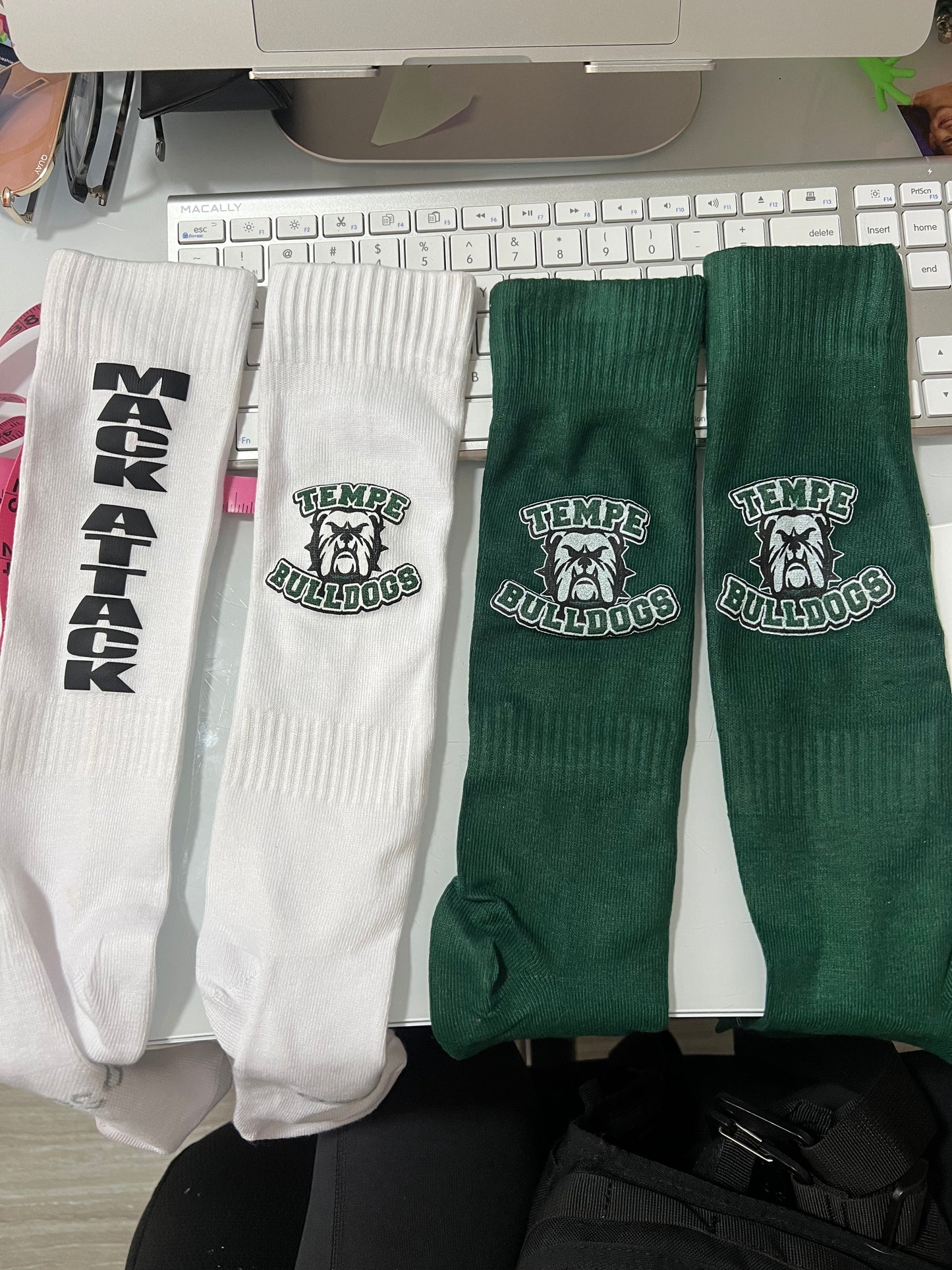 Tempe Bulldogs Over the Calf Socks