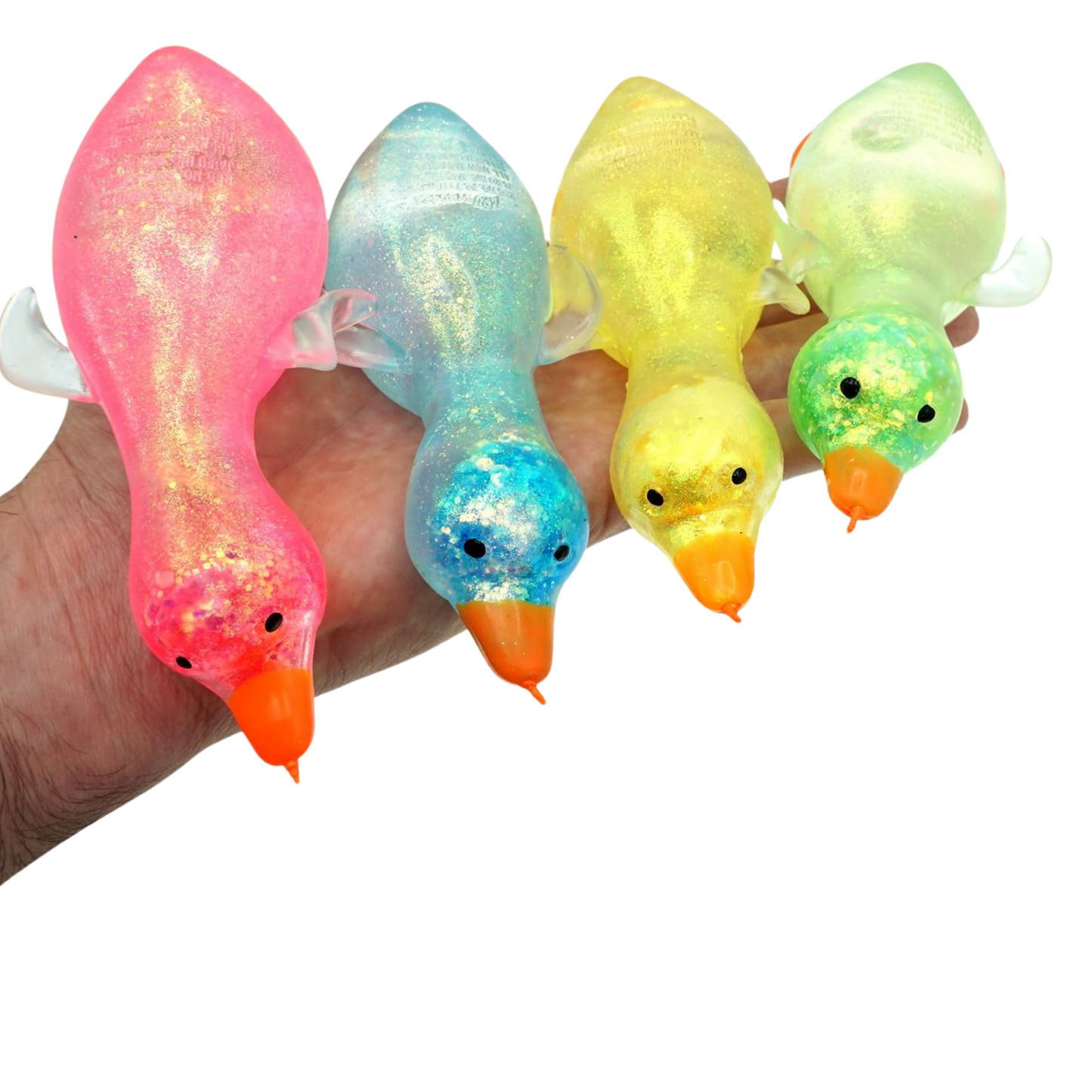 Easter Glitter Sugar Squishy Fidget Kids  Toy- Assorted