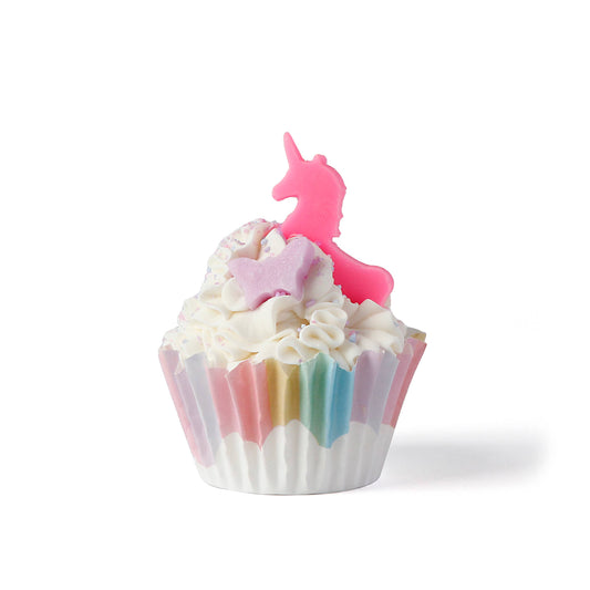 Handmade Unicorn Cupcake Soap