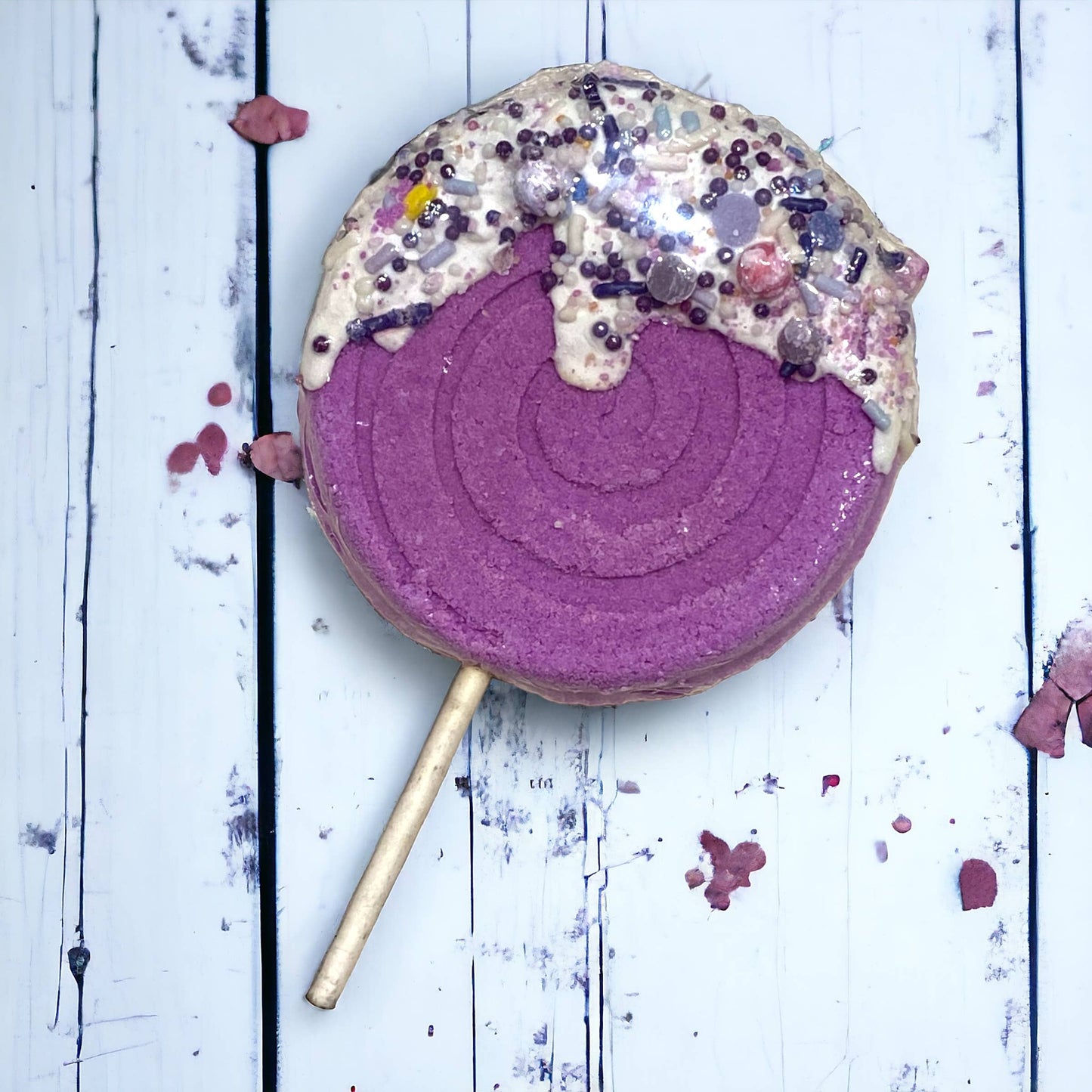 Lollipop Bath Bomb - Purple