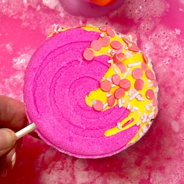 Lollipop Bath Bomb - Pink