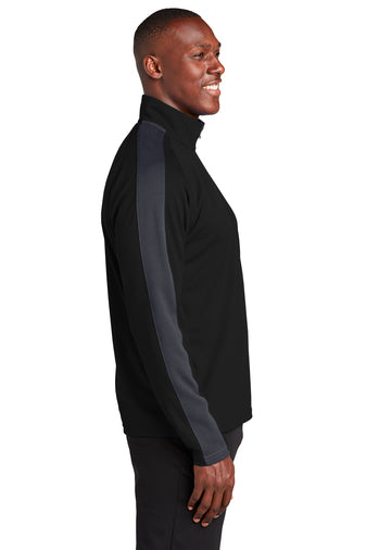 Aspire JSD Team Unisex Sport-Tek® Sport-Wick® Textured Colorblock 1/4-Zip Pullover