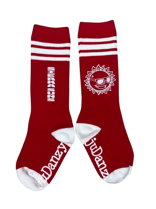 Sierra Suns Sketch Youth Striped Socks