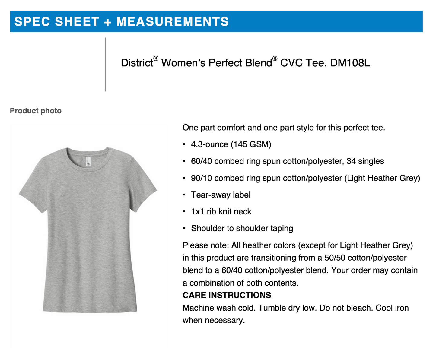 NEW! Monte Vista 2026 Women's Perfect Blend Tee