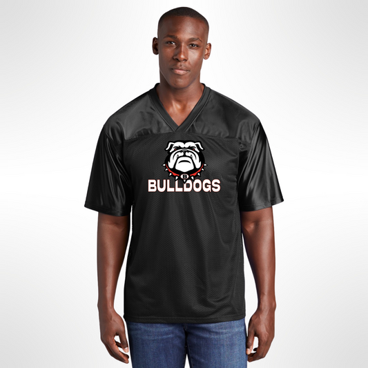 Bulldogs Football Men's Personalized Football Jersey