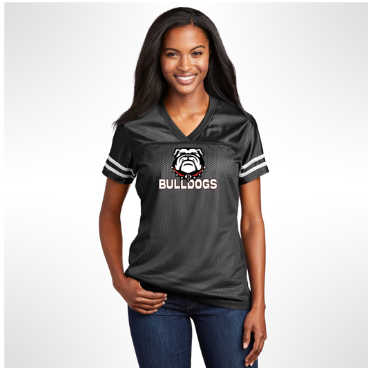 Bulldogs Football Women's Personalized Football Jersey