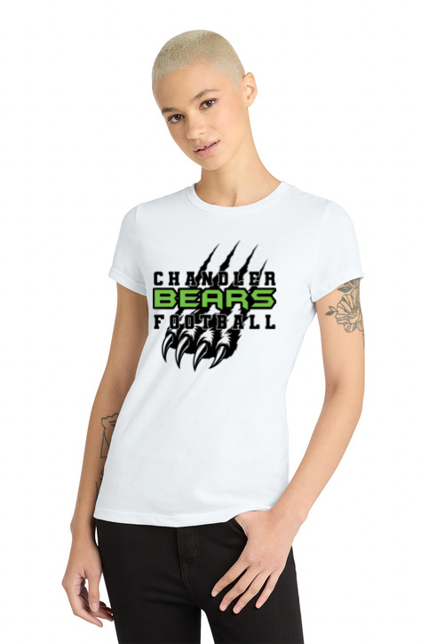 Chandler Bears Football District® Women’s Perfect Blend® CVC Claw Tee