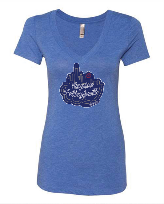 Aspire Volleyball Nationals Women's V-Neck T-Shirt