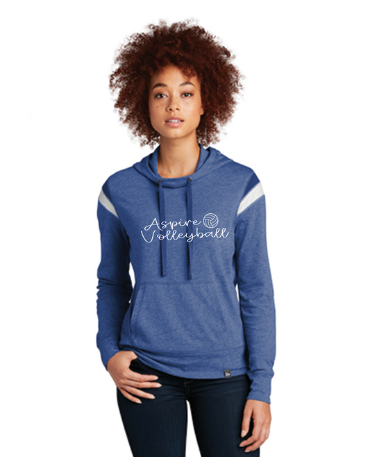 Aspire Volleyball New Era Women's Heritage Blend Varsity Hoodie