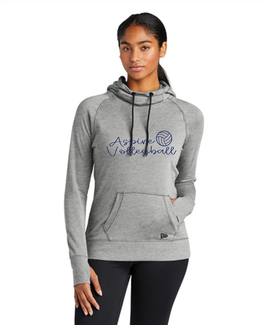 Aspire Volleyball New Era Ladies Tri-blend Hoodie
