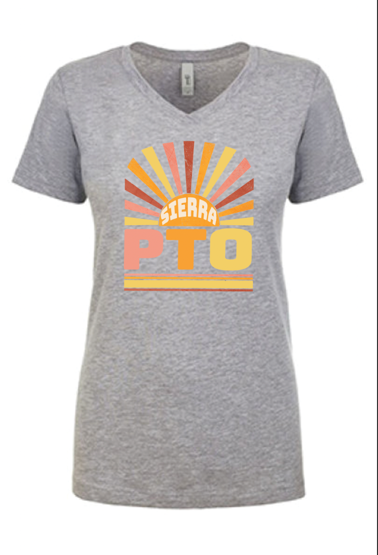 Sierra Suns PTO Women's V-Neck T-Shirt