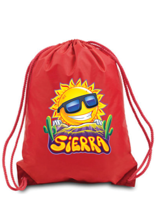 Sierra Suns Drawstring Bag