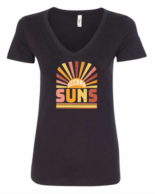 Sierra Suns V-Neck T-Shirt