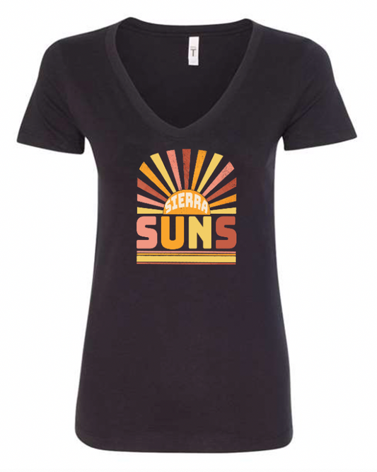Sierra Suns V-Neck T-Shirt 2023