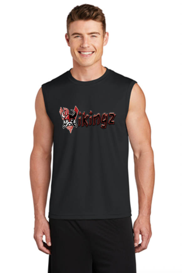 Vikingz Football Sleeveless Performance T-Shirt